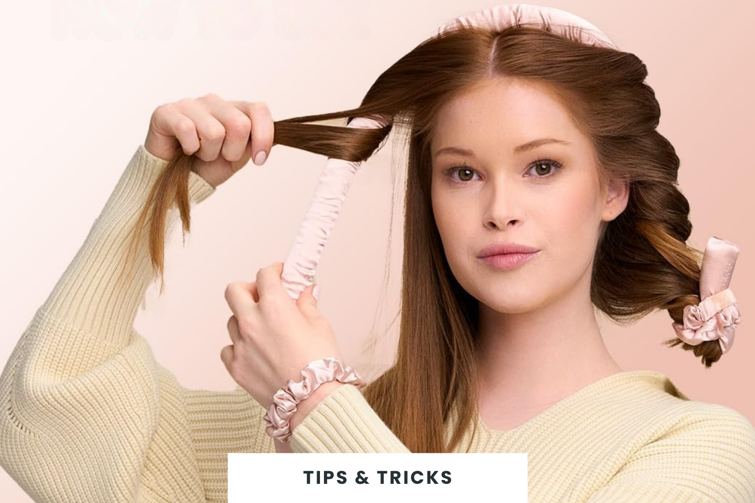 Invisibobble heatless curling set